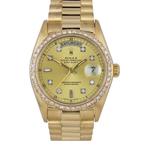 presidential rolex with diamonds